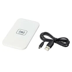 ACV - Induktive Qi - Tisch Ladestation Weiss