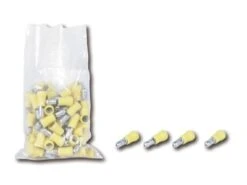 CHP - 100 Rundstecker Gelb CHP