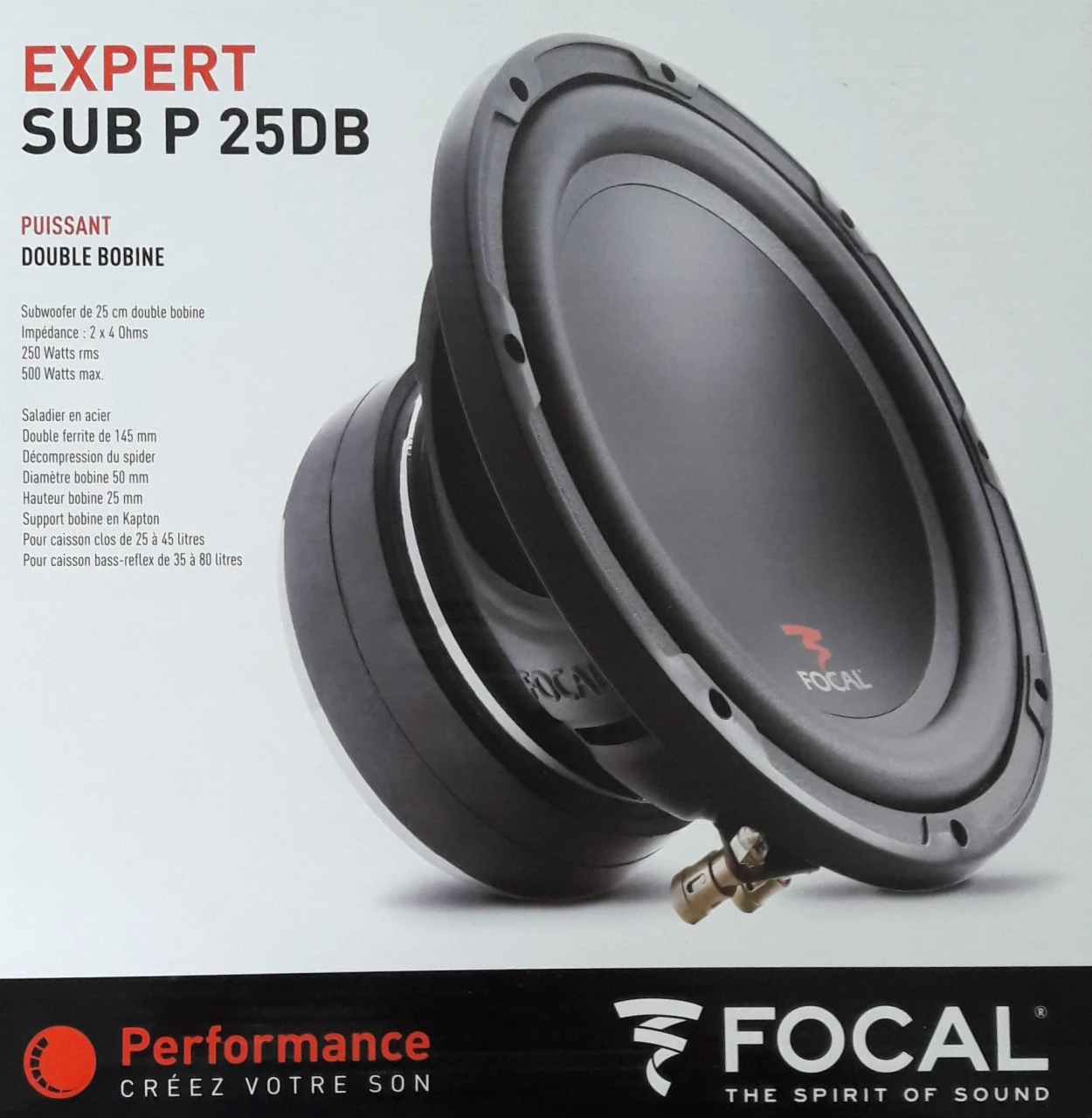 FOCAL - SUBP25DB 1 FOCAL - SUBP25DB
