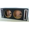 Mastercase - Doppel Bassreflexgehäuse 2x40 Liter Für 2 X 12 Zoll Woofer