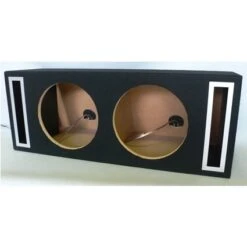 Mastercase - Doppel Bassreflexgehäuse 2x40 Liter Für 2 X 12 Zoll Woofer