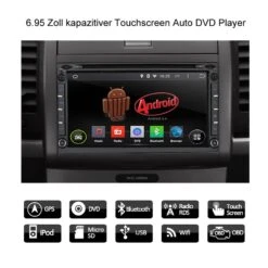 Pumpkin - C0224 15 Pumpkin - C0224 -Klang Garage 6 95 zoll universal autoradio 1 1280x1280