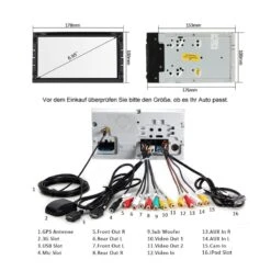 Pumpkin - C0224 16 Pumpkin - C0224 -Klang Garage 6 95 zoll universal autoradio 2 1280x1280