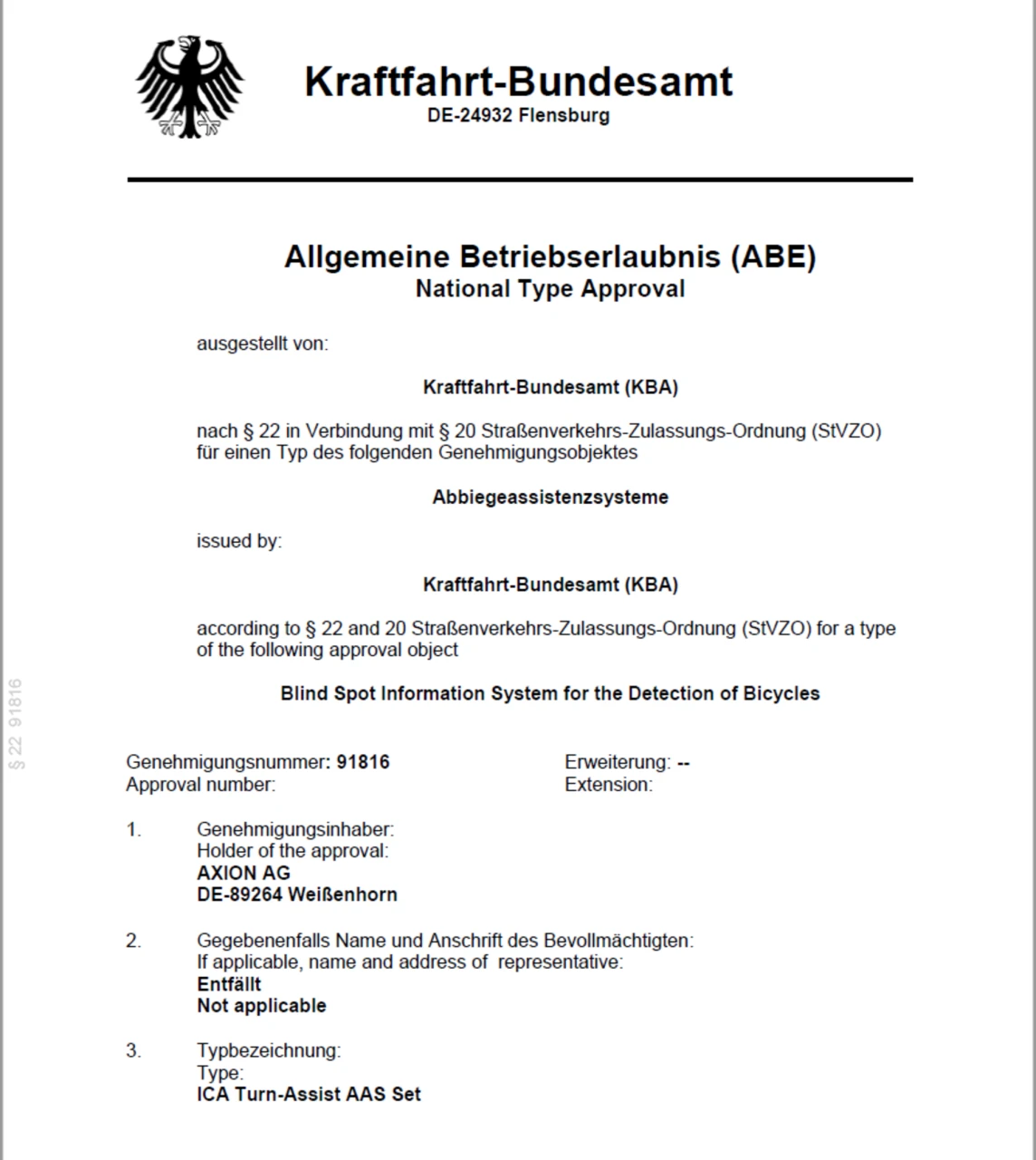 Axion - ICA Turn Assist AAS Set 2.2 2 Axion - ICA Turn Assist AAS Set 2.2 – Bild 2