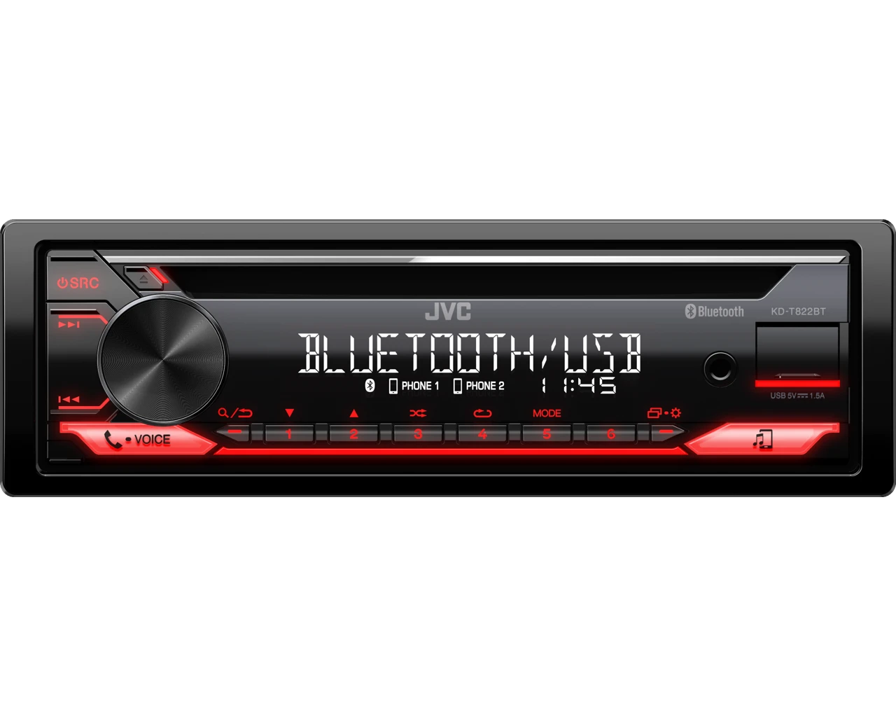 JVC - KD-T822BT 1 JVC - KD-T822BT