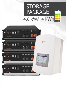 Solis - S5 EH1P 4.6 KW + Pylon US3000 14 KWh (4 X 3.5 KWh) Paket