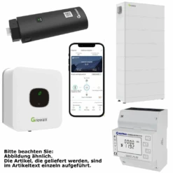 Growatt - SPH10000TL3-BH-UP 10kW Hybrid Wechselrichter Mit 12.8kWh Solarspeicher-Set