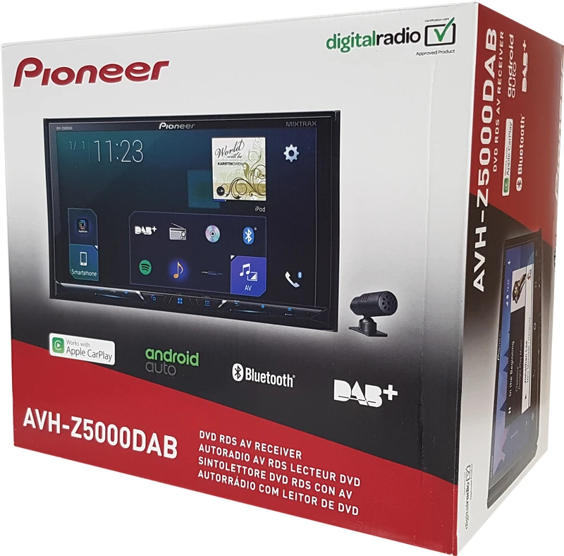Pioneer - AVH-Z5000DAB Inkl. DAB Antenne Inkl. Kamera ND-BC8 1 Pioneer - AVH-Z5000DAB Inkl. DAB Antenne Inkl. Kamera ND-BC8