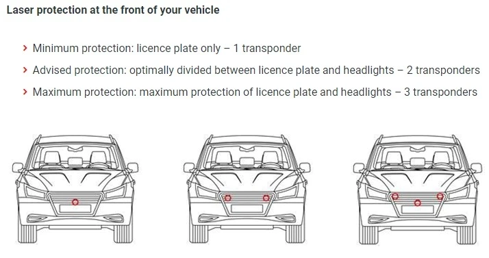 Toms Car HiFi - Flare Nummernschildtransponder (dual) 2 Toms Car HiFi - Flare Nummernschildtransponder (dual) – Bild 2